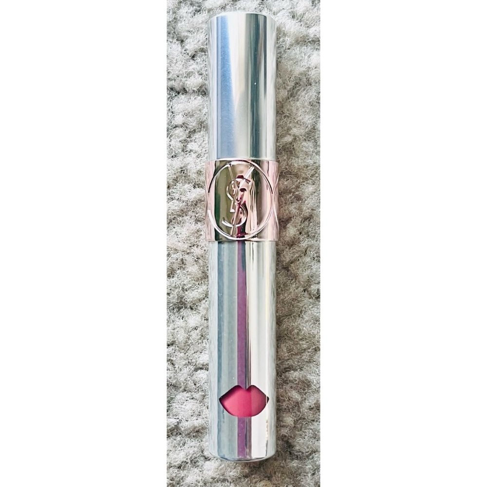 YSL Beauty Volupté Liquid Colour Balm #12 Chase Me Nude Brand New in Box! - Picture 2 of 6